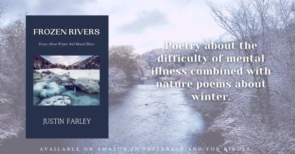 a poetry book that combines mental illness and the cold weather of nature during winter